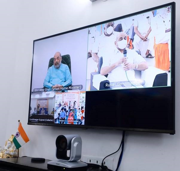 Home Minister inaugurates & dedicates development schemes in Gandhinagar district and city worth 15.01 Cr Home Minister inaugurates & dedicates development schemes in Gandhinagar district and city worth 15.01 Cr