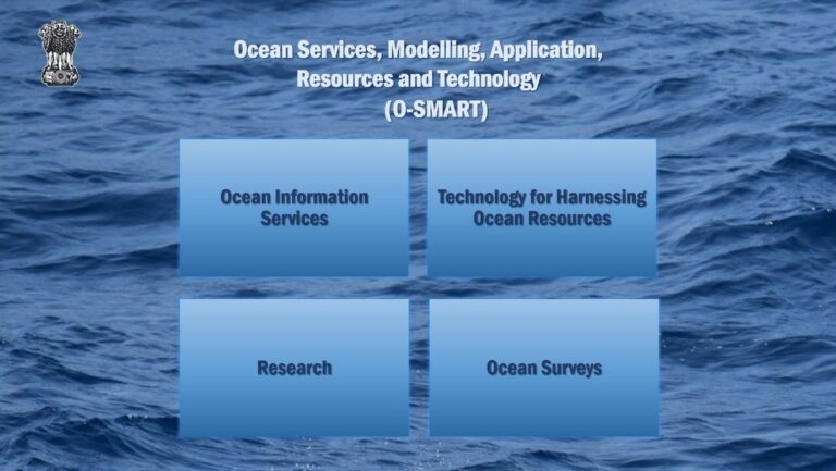 Ocean Services, Modelling, Applications, Resources and Technology (O-SMART) SCHEME