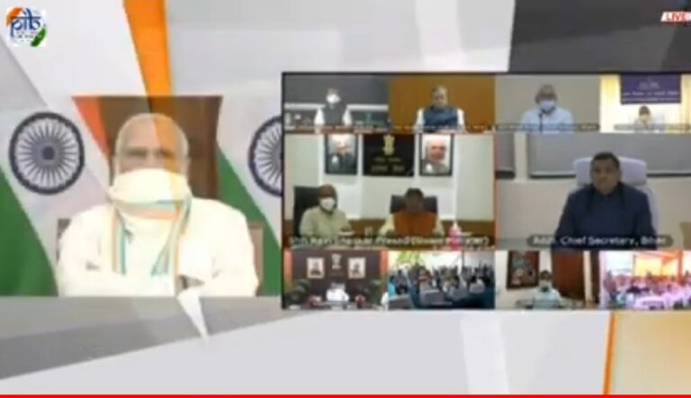 PM launches project to connect all 45,945 village in Bihar with Optical Fibre