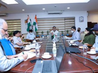 Prahlad Singh Patel holds review meeting with Nodal Institutions of Mountaineering & Adventure Tourism