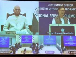 President of India virtually conferred the National Service Scheme Awards