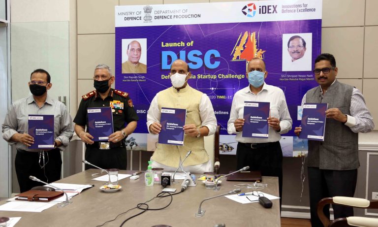 Raksha Mantri launches Defence India Startup Challenge-4