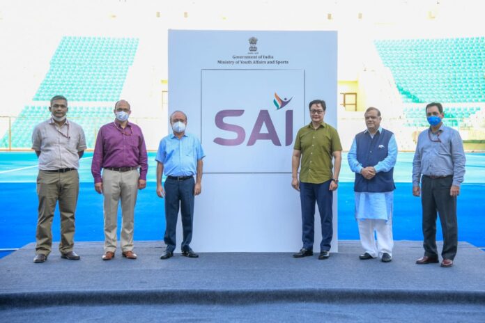 Kiren Rijiju launches Sports Authority of India’s new logo