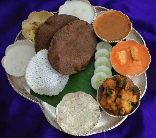 Navratri Thali, The Ashok Hotel