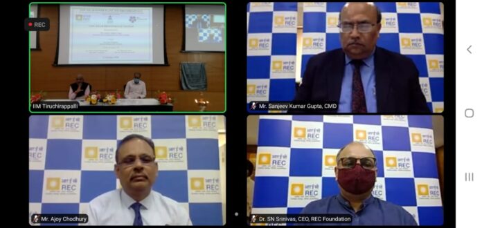 REC supports setting up of 2 MW Solar Power plant at IIM Tiruchirapalli