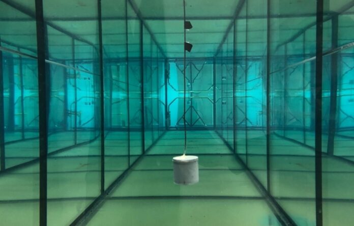 An underwater navigation system powered by sound
