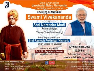 PM Modi to unveil statue of Swami Vivekananda at JNU campus