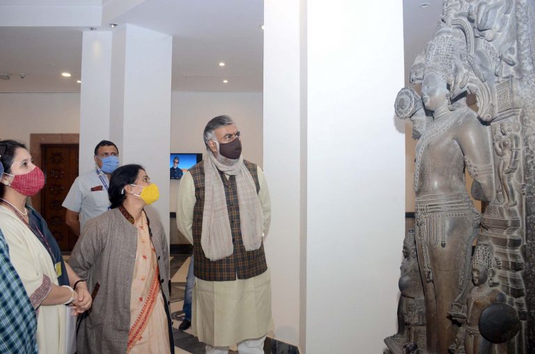 Prahlad Singh Patel visits National Museum