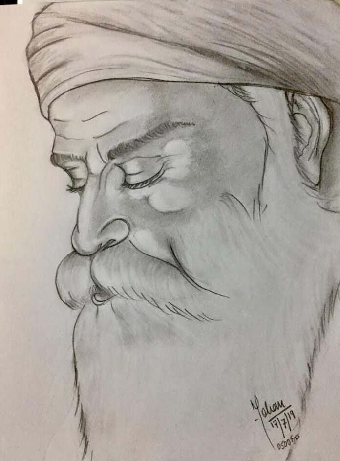 mohan anand _guru nanak dev painting