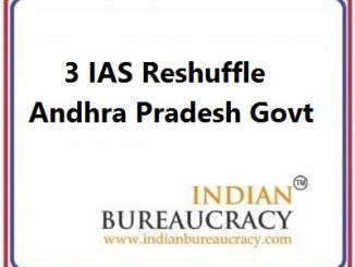 3 IAS Transfer in Andhra Pradesh Govt