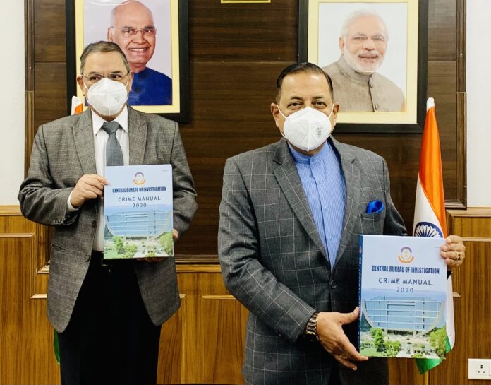 Dr Jitendra Singh releases revised CBI Crime Manual
