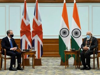 UK Foreign Secretary Dominic Raab calls on PM Modi