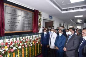Harsh Vardhan dedicates the new Burns and Plastic Surgery Block of AIIMS