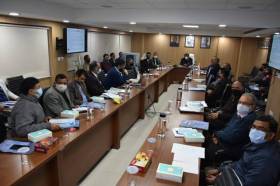MoS Jal Shakti chairs a review meeting