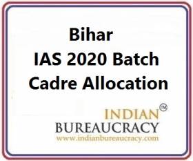 Bihar 2020 Batch IAS