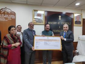 Dividend receipt of Rs. 167.16 crore from RCF