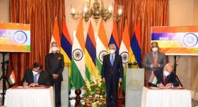 India and Mauritius sign