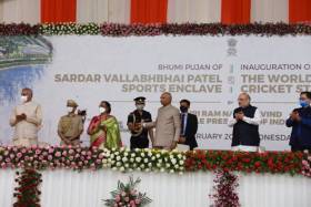 Nath Kovind inaugurates 'Narendra Modi Stadium
