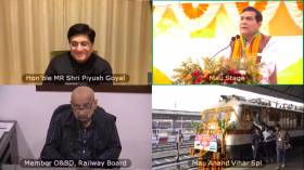 Piyush Goyal Flags Off Mau-Anand Vihar Terminus