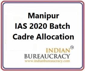 Manipur 2020 Batch IAS