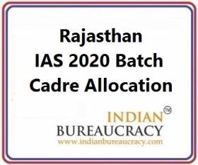 Rajasthan IAS 2020 Batch