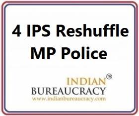 4 IPS Transfer in MP Police