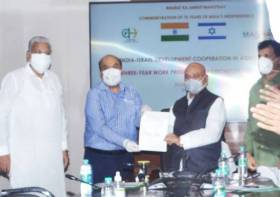 India & Israel sign a three-year work program