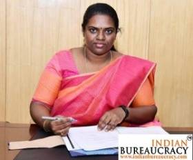 S Divyadharshini IAS TN