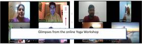 SECI organizes Online Yoga