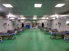 500-bed COVID hospital,