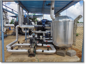 Sea water desalination