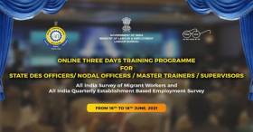 Three -day online training programme organised