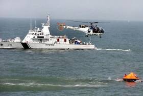 ICG rescues seven fishermen off coast of Diu