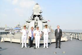 VISIT OF ADMIRAL MICHAEL GILDAY, CHIEF OF NAVAL