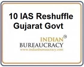 10 IAS Gujarat