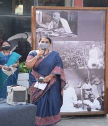 R.N. Singh inaugurates exhibition on Sardar Patel