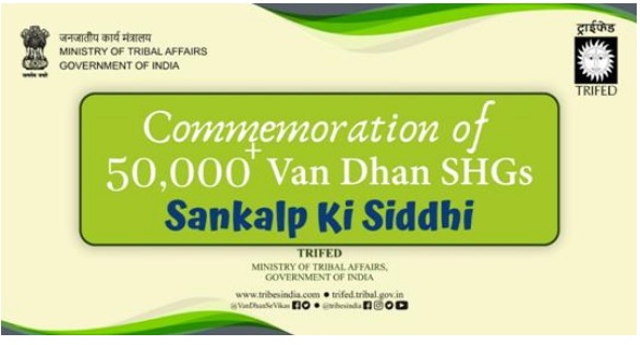 Van Dhan SHGs sanctioned