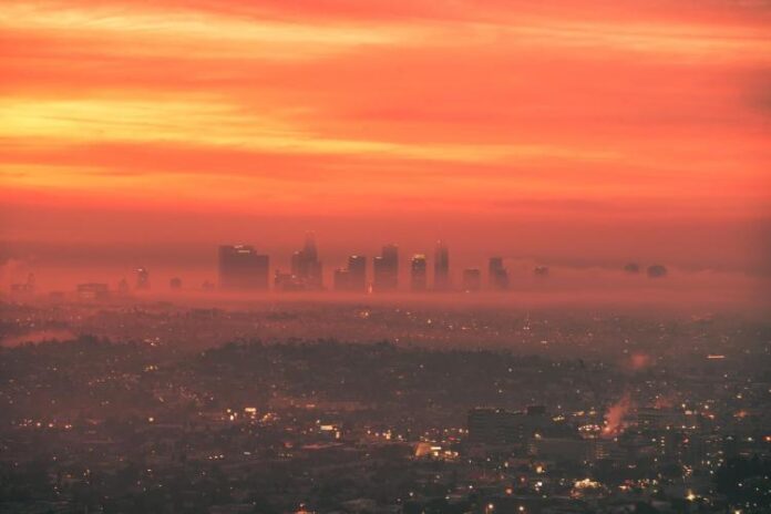 As LA traffic slowed amid the pandemic