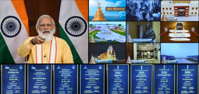 PM inaugurates and lays the foundation of multiple projects