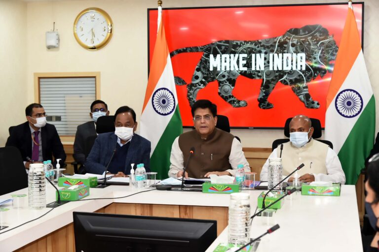 Piyush Goyal appeals to Steel Makers