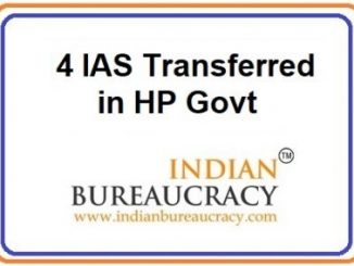 4 IAS HP Govt