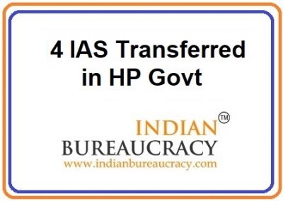 4 IAS HP Govt