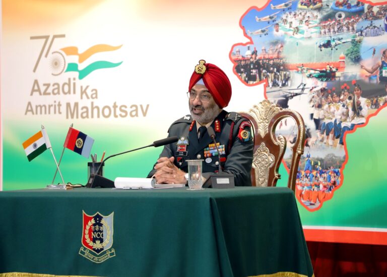 DG NCC Lt Gen Gurbirpal Singh