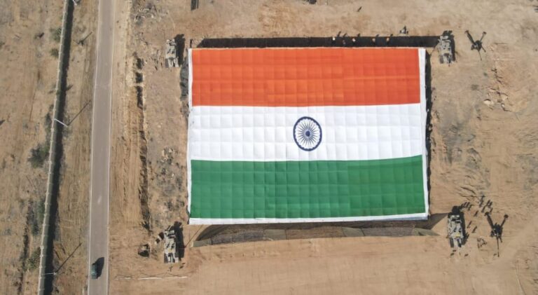INDIAN ARMY UNVEILS MONUMENTAL