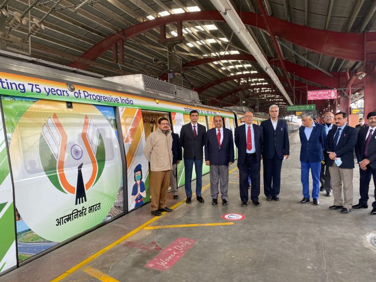 Special Delhi Metro Train
