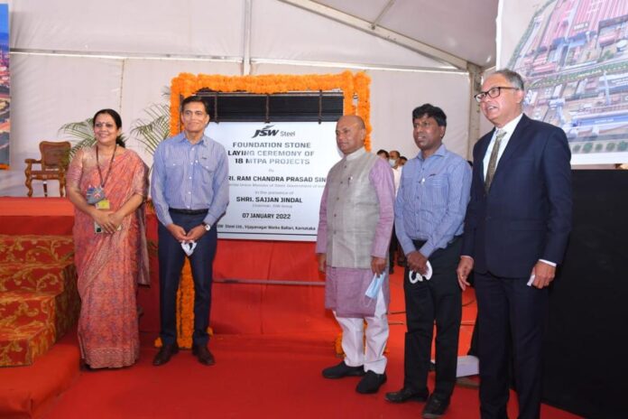 new 5 MTPA Project at JSW Steel