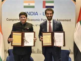 India and UAE sign the historic CEPA