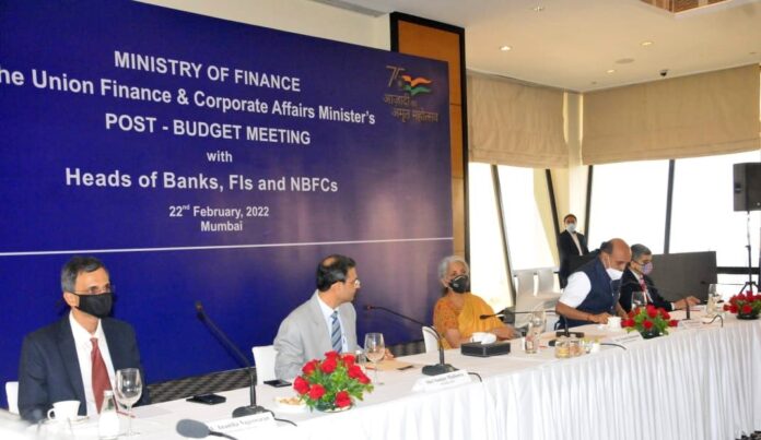 Nirmala Sitharaman chairs post-Budget