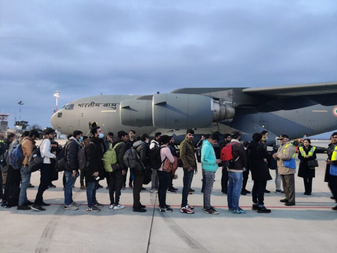 3000 Indians airlifted today by special flights from Ukraine’