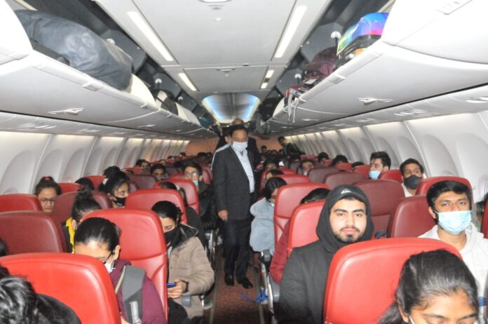 7th Evacuation flight carrying 182 Indian Citizens